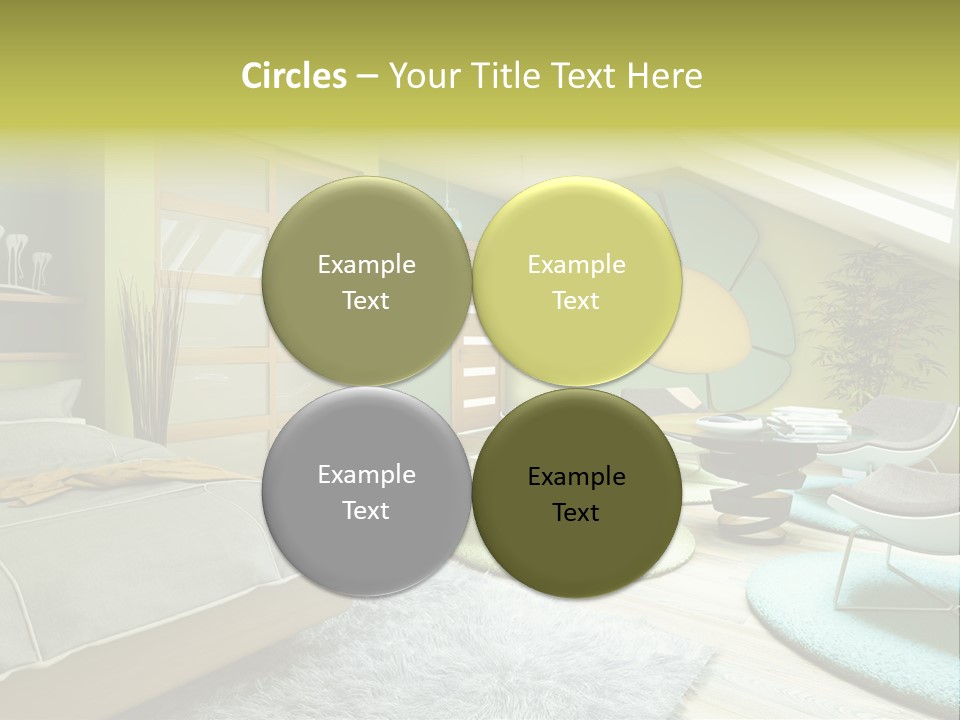 Style Plant Art PowerPoint Template