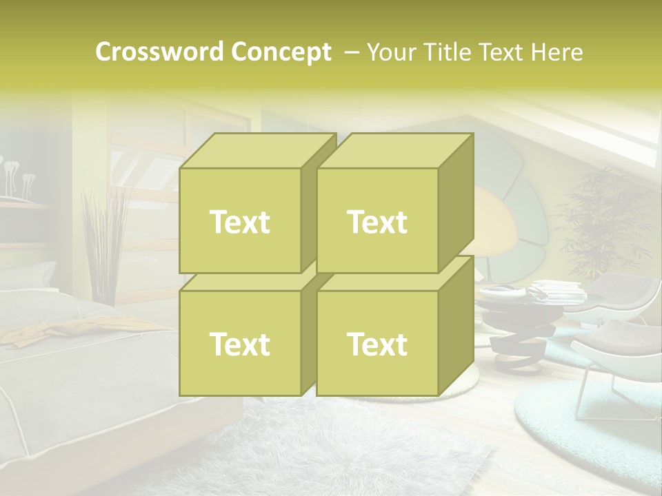 Style Plant Art PowerPoint Template