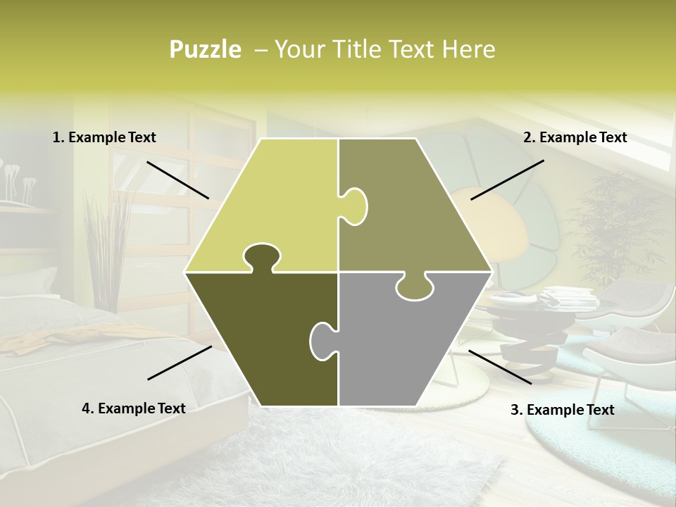 Style Plant Art PowerPoint Template