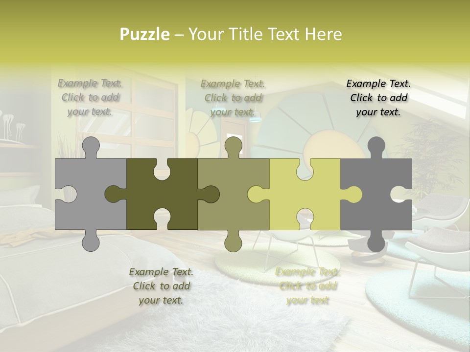 Style Plant Art PowerPoint Template