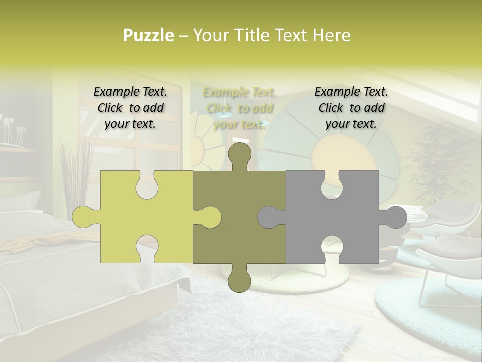 Style Plant Art PowerPoint Template