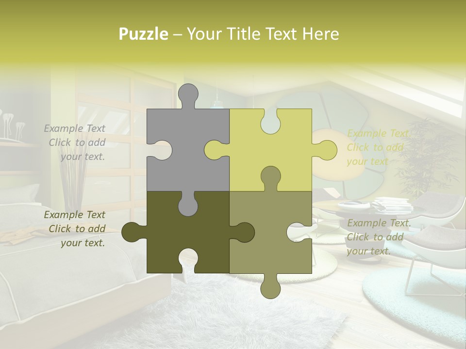 Style Plant Art PowerPoint Template