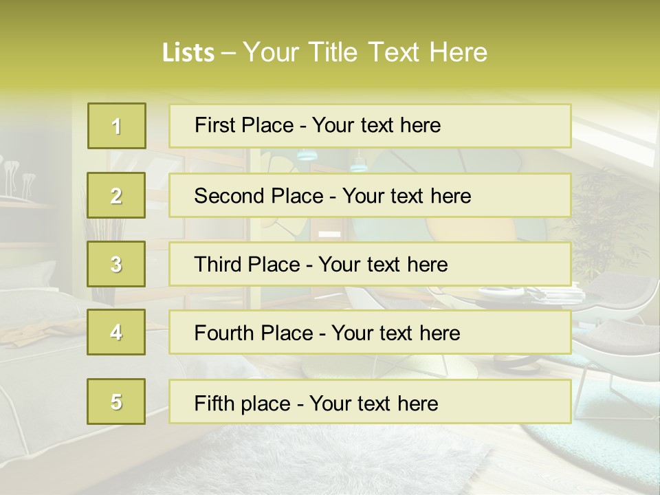 Style Plant Art PowerPoint Template