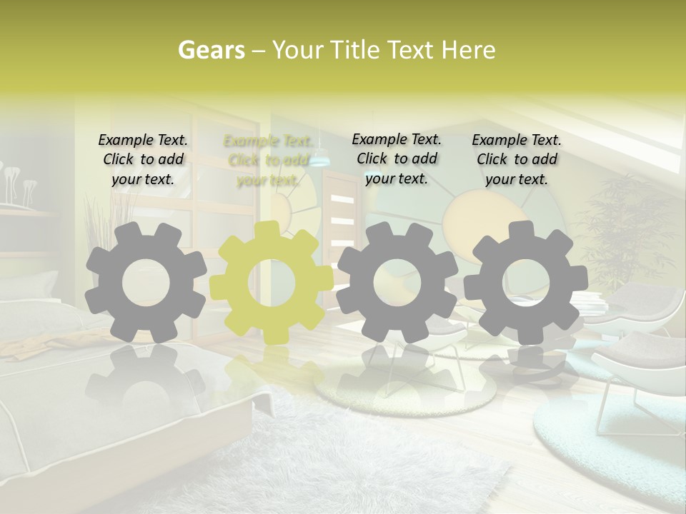 Style Plant Art PowerPoint Template