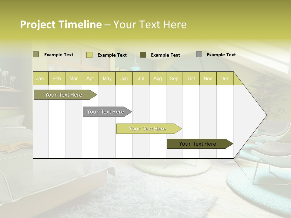 Style Plant Art PowerPoint Template