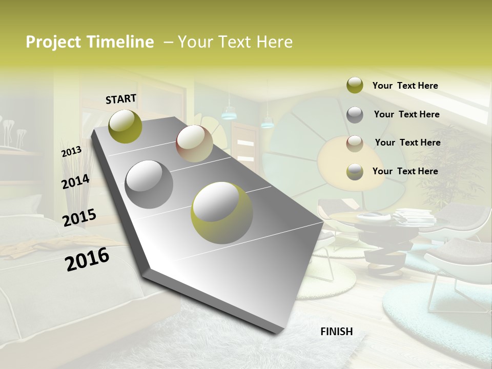 Style Plant Art PowerPoint Template