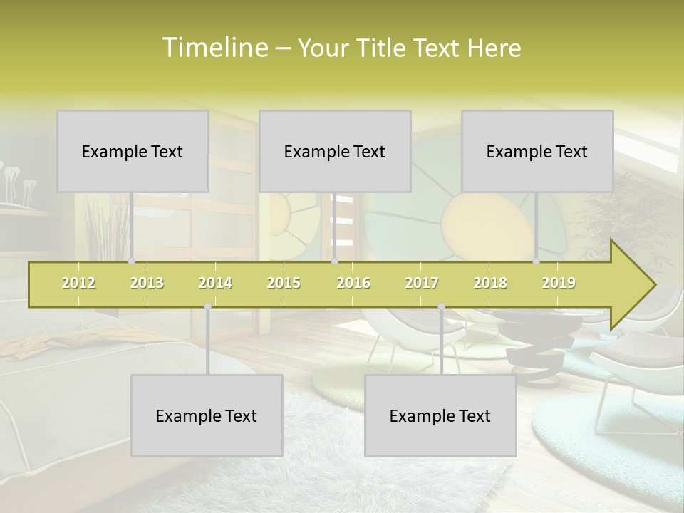 Style Plant Art PowerPoint Template