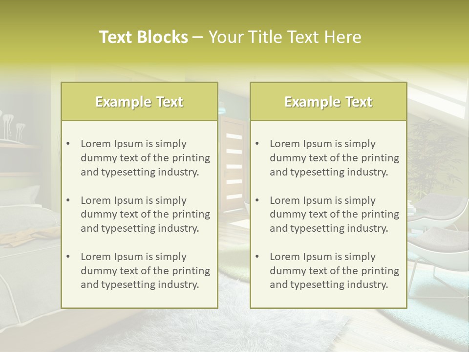 Style Plant Art PowerPoint Template
