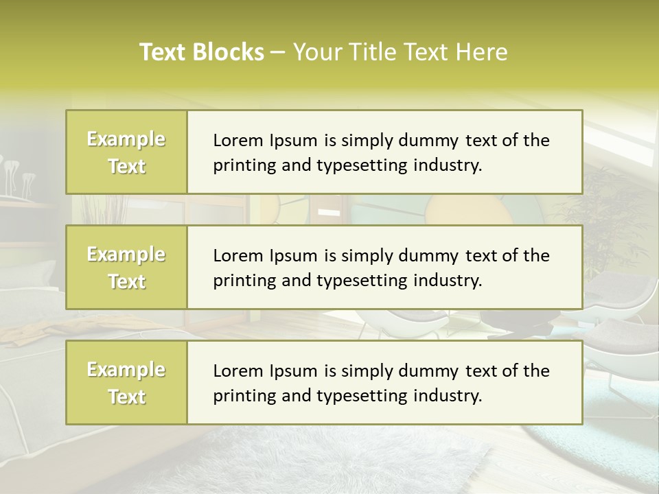 Style Plant Art PowerPoint Template