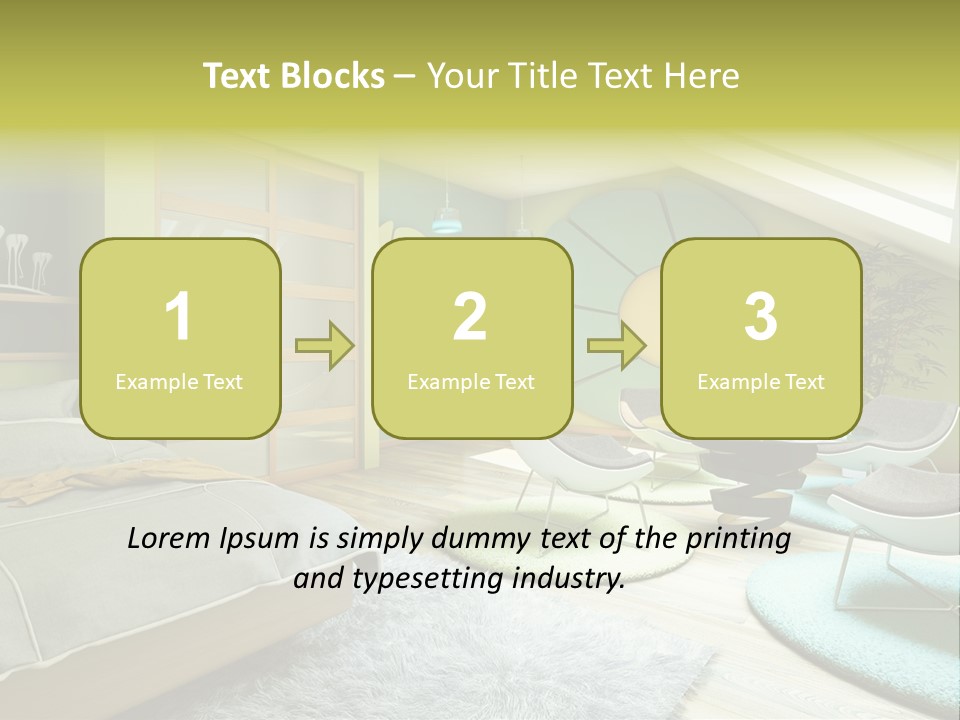 Style Plant Art PowerPoint Template