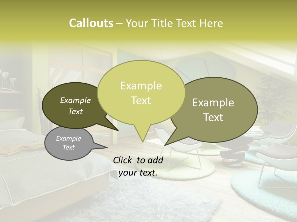 Style Plant Art PowerPoint Template