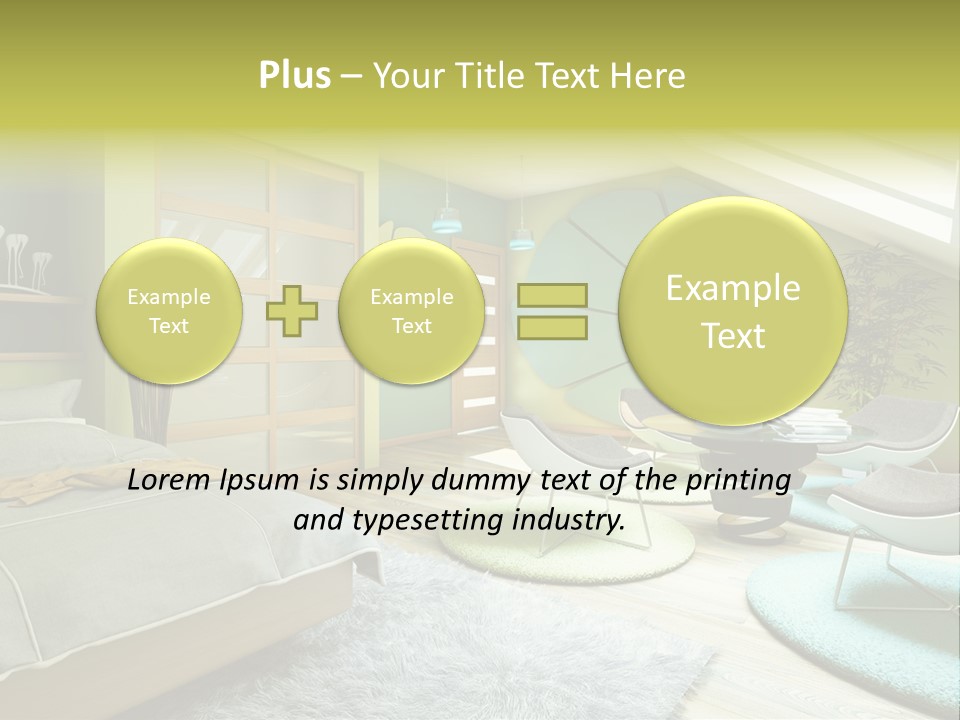 Style Plant Art PowerPoint Template