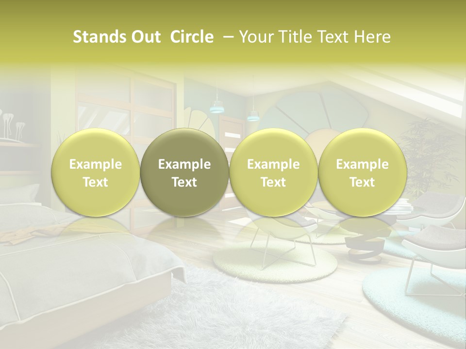 Style Plant Art PowerPoint Template