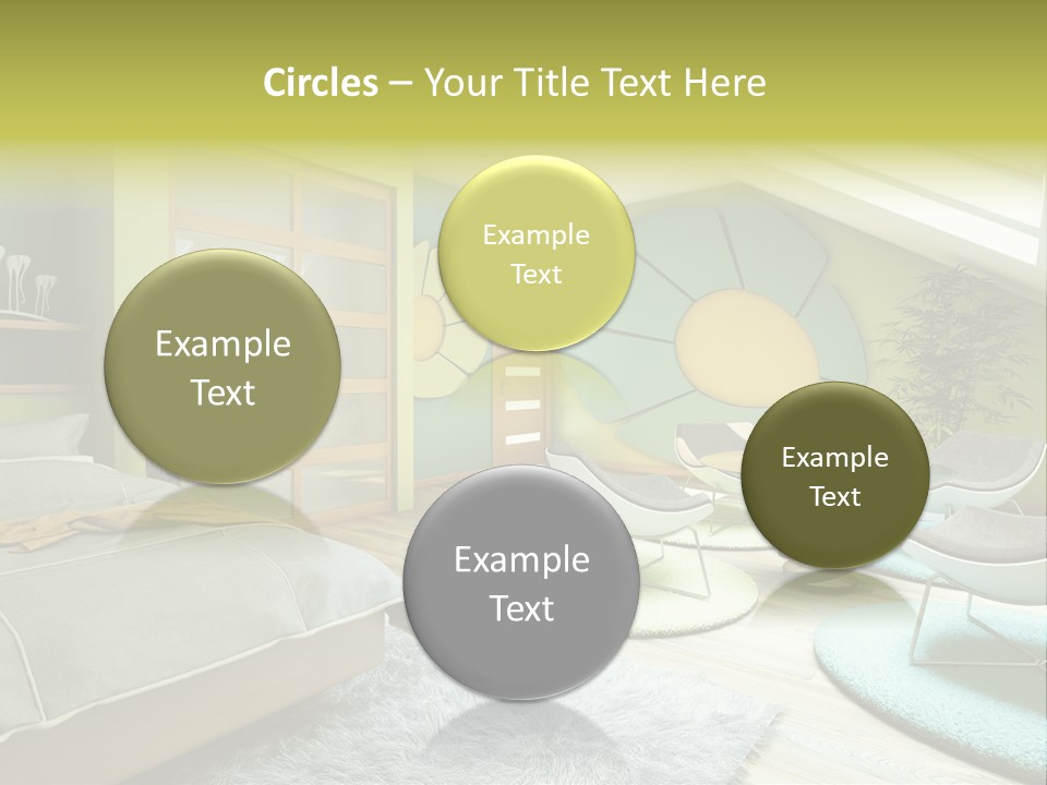 Style Plant Art PowerPoint Template