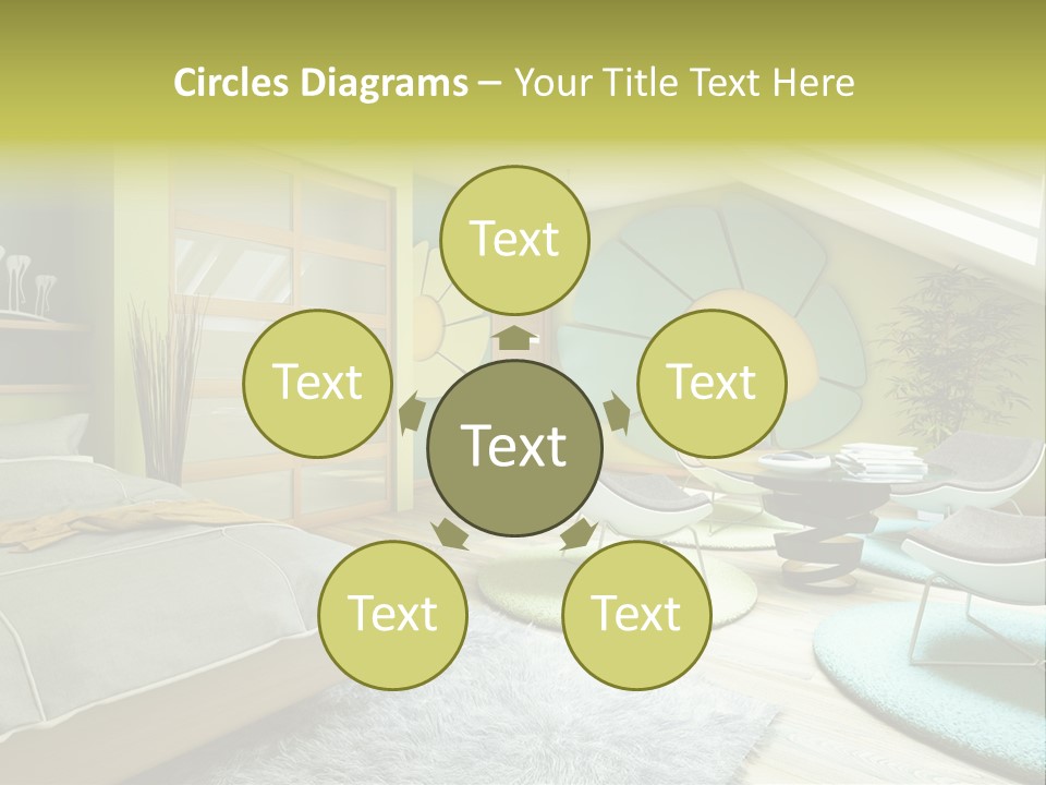 Style Plant Art PowerPoint Template