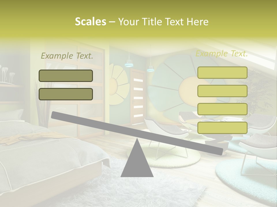 Style Plant Art PowerPoint Template