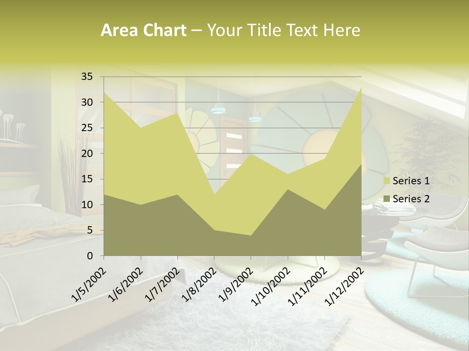 Style Plant Art PowerPoint Template