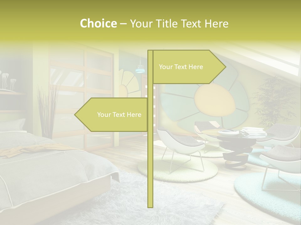Style Plant Art PowerPoint Template