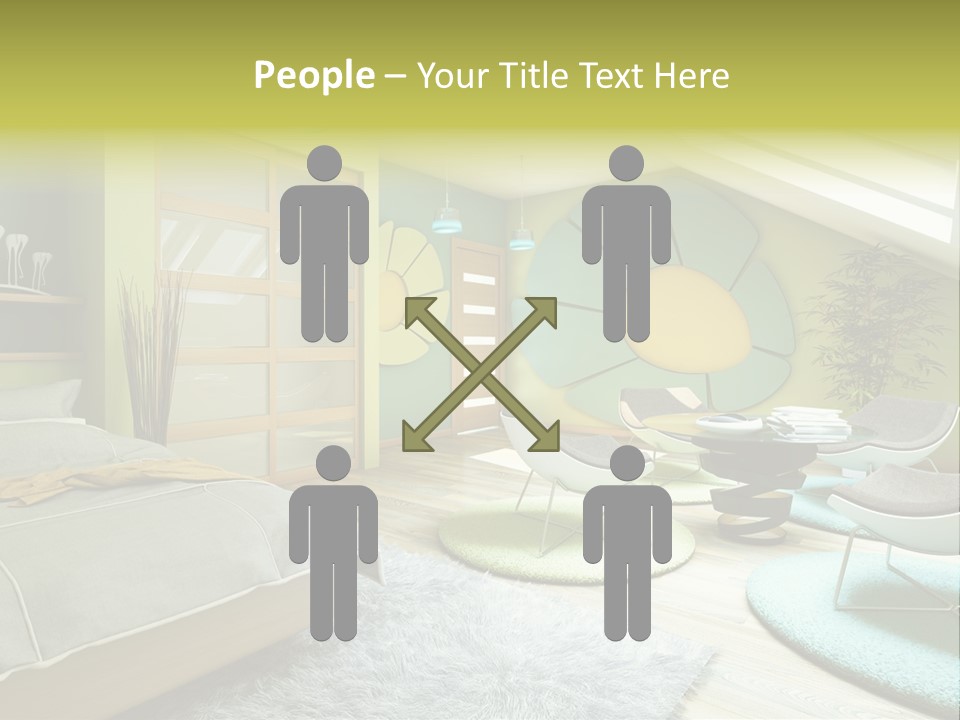 Style Plant Art PowerPoint Template