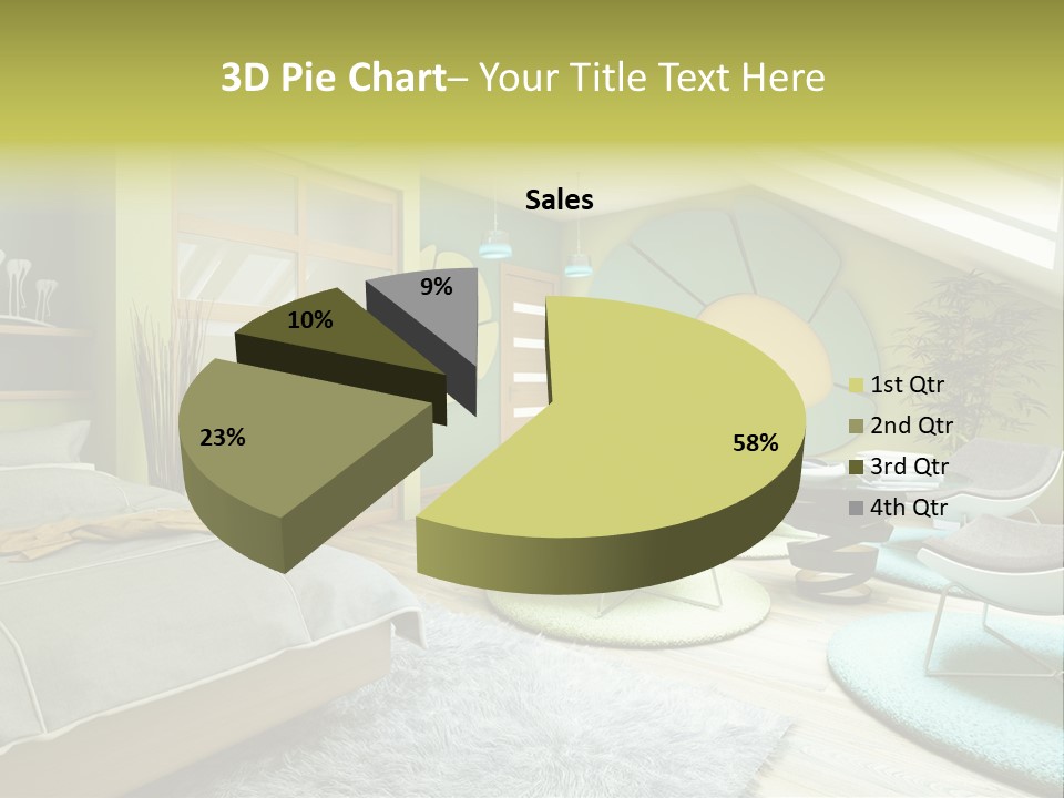 Style Plant Art PowerPoint Template