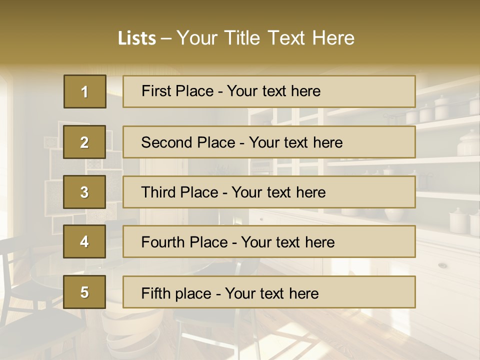Floor Wood Nobody PowerPoint Template