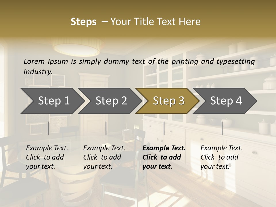 Floor Wood Nobody PowerPoint Template