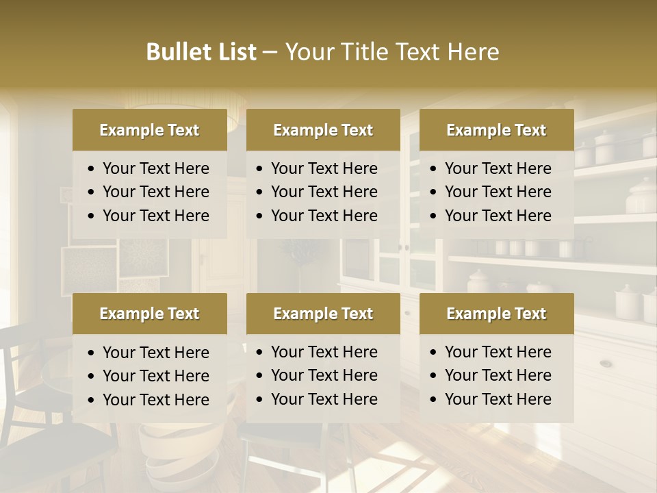 Floor Wood Nobody PowerPoint Template