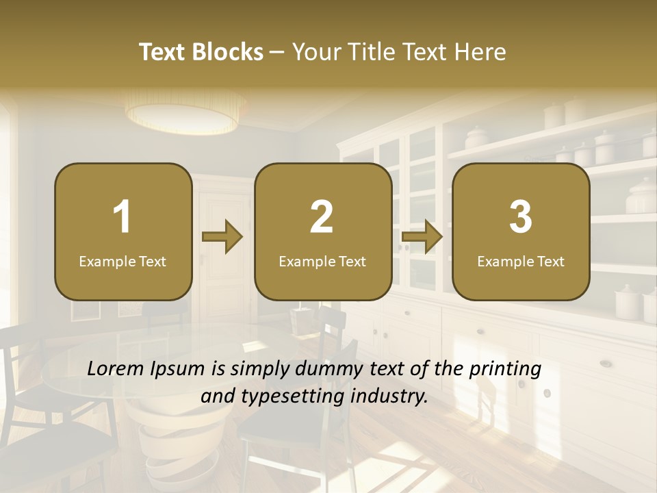 Floor Wood Nobody PowerPoint Template