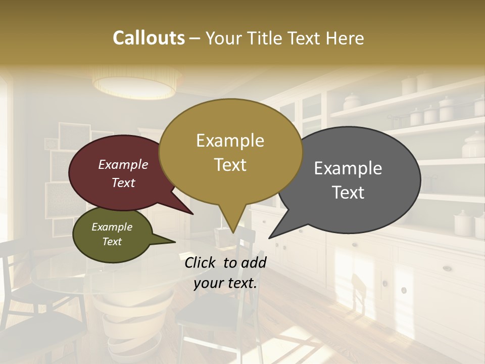 Floor Wood Nobody PowerPoint Template