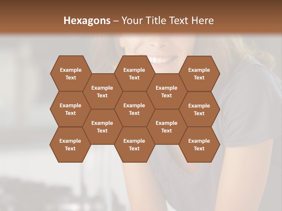 Day Sitting Young  PowerPoint Template