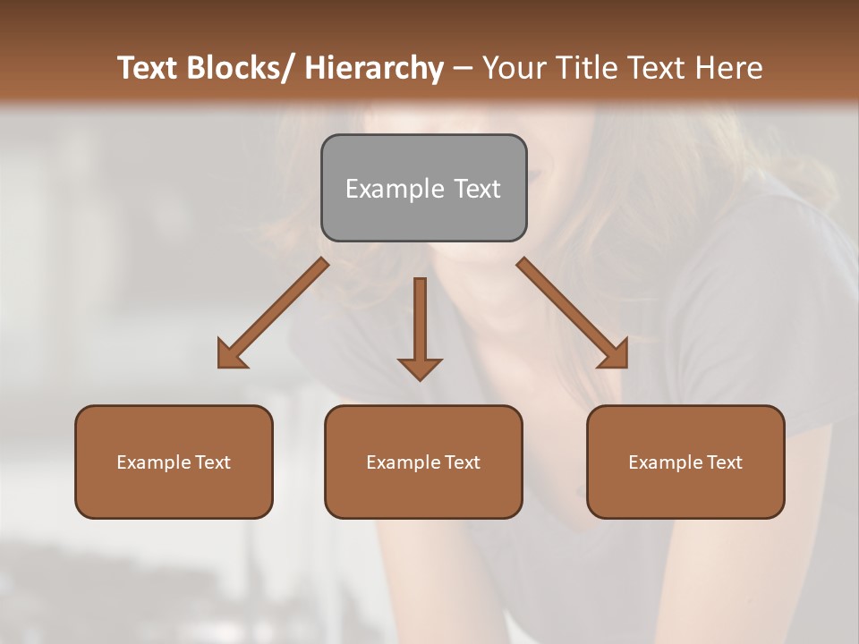Day Sitting Young  PowerPoint Template