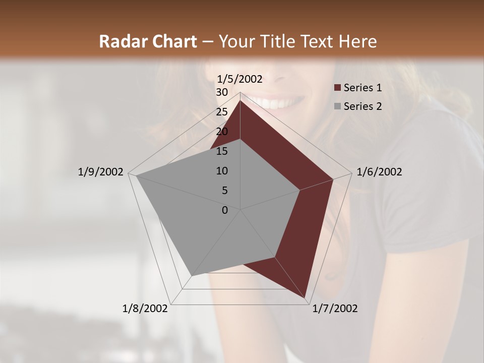 Day Sitting Young  PowerPoint Template