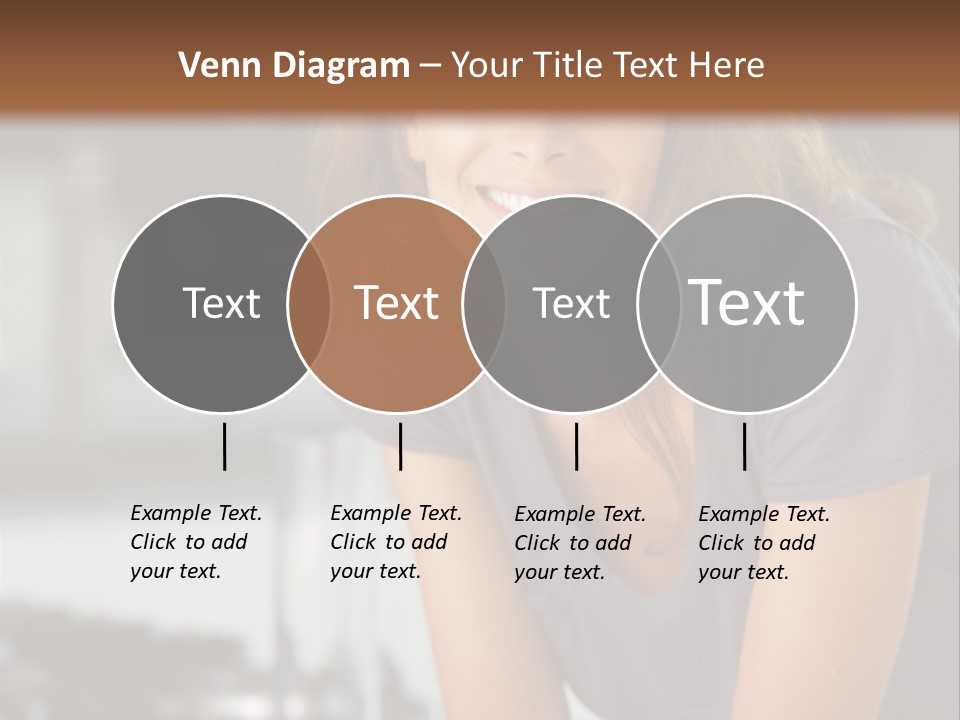 Day Sitting Young  PowerPoint Template