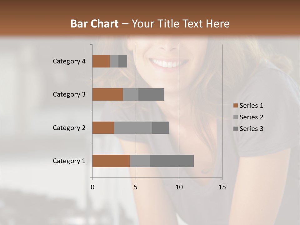 Day Sitting Young  PowerPoint Template