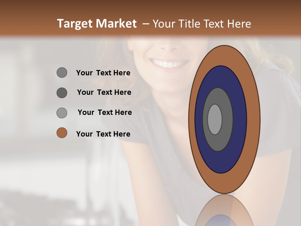 Day Sitting Young  PowerPoint Template