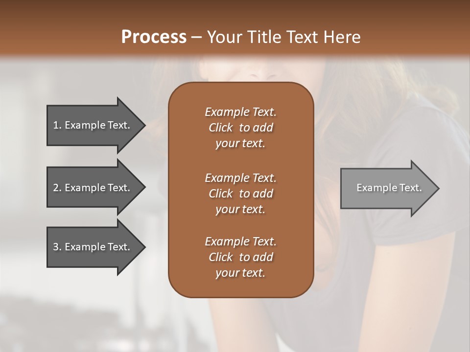 Day Sitting Young  PowerPoint Template