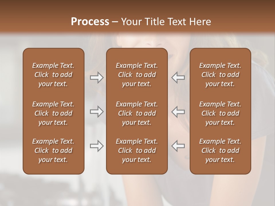 Day Sitting Young  PowerPoint Template