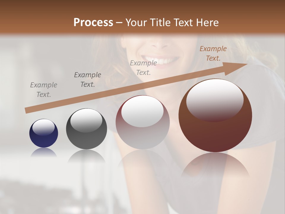 Day Sitting Young  PowerPoint Template