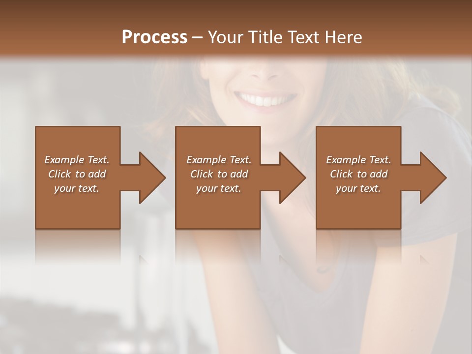 Day Sitting Young  PowerPoint Template