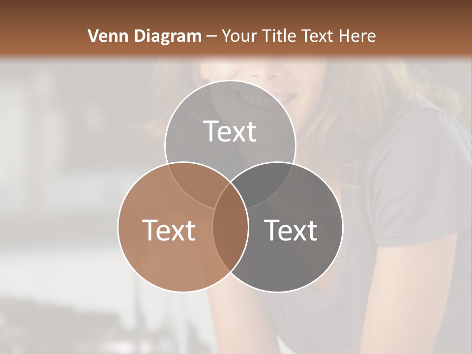 Day Sitting Young  PowerPoint Template