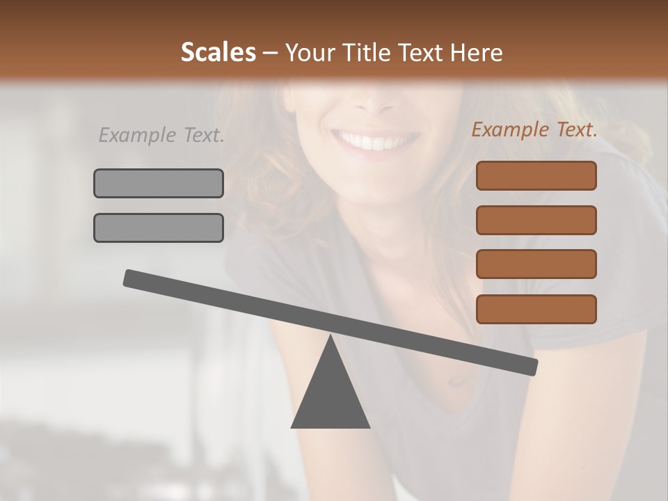 Day Sitting Young  PowerPoint Template