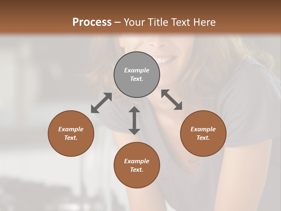 Day Sitting Young  PowerPoint Template