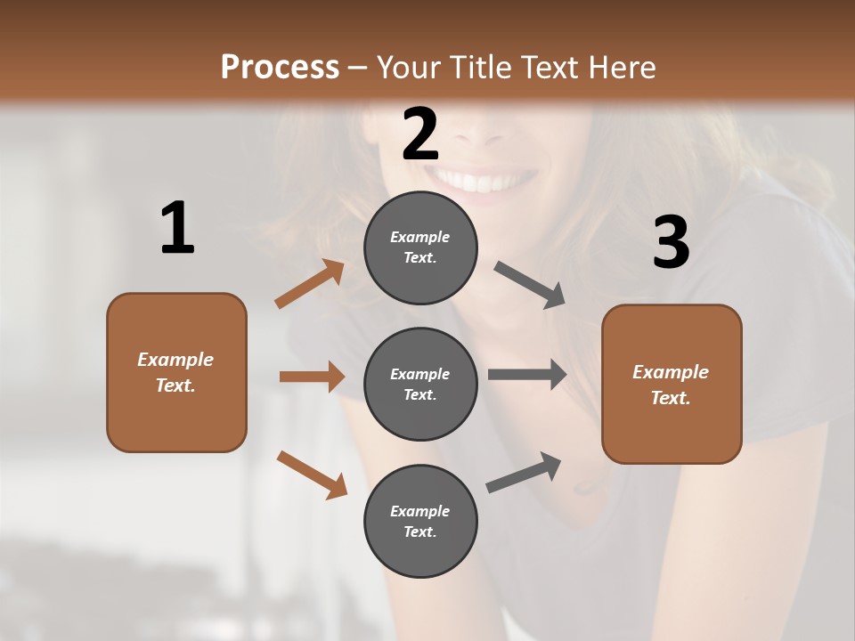 Day Sitting Young  PowerPoint Template