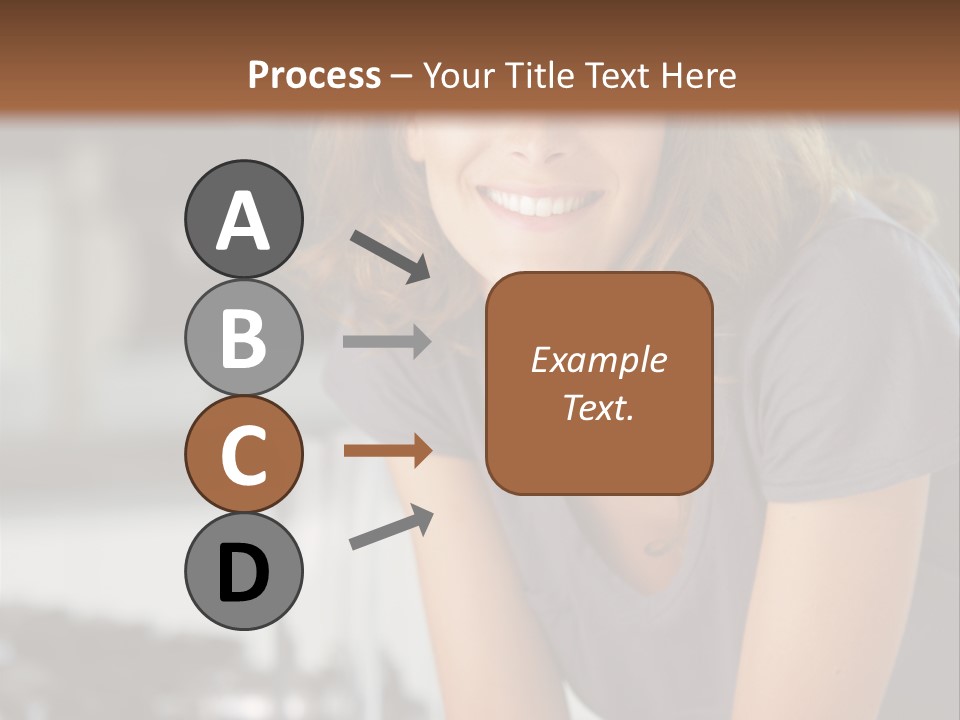 Day Sitting Young  PowerPoint Template