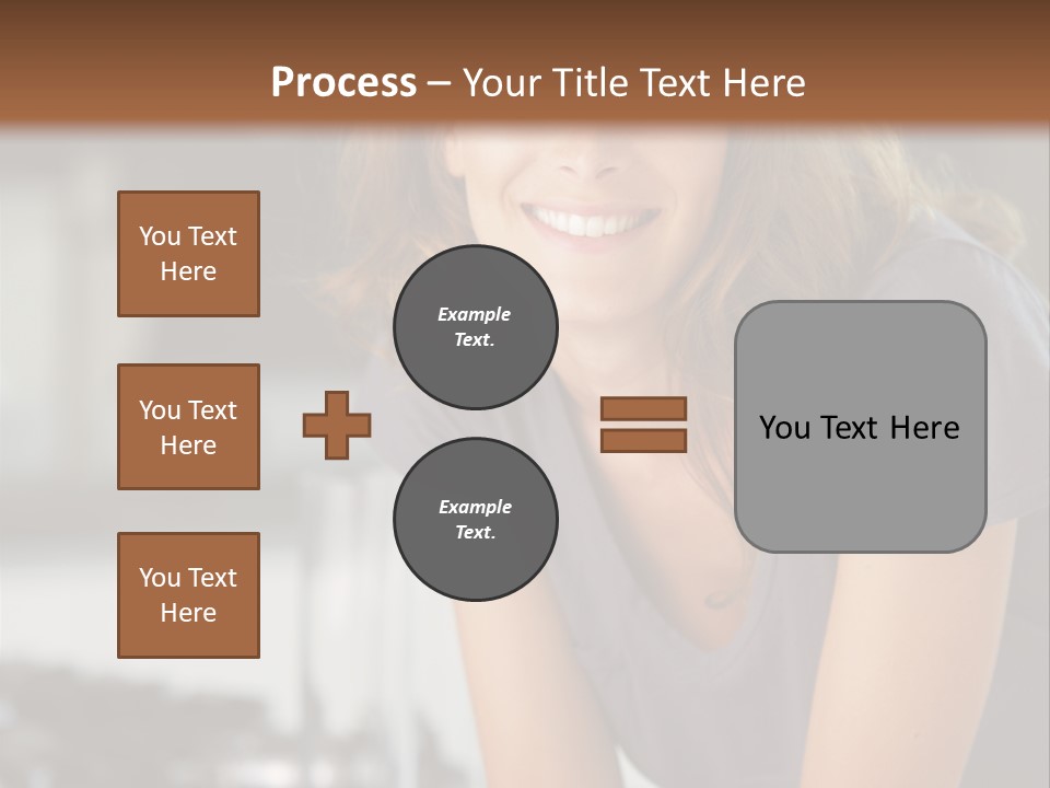 Day Sitting Young  PowerPoint Template
