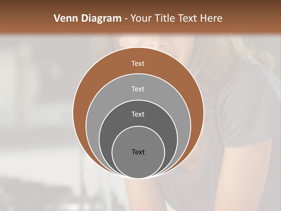 Day Sitting Young  PowerPoint Template