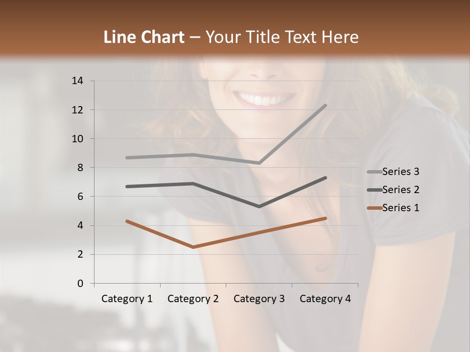 Day Sitting Young  PowerPoint Template