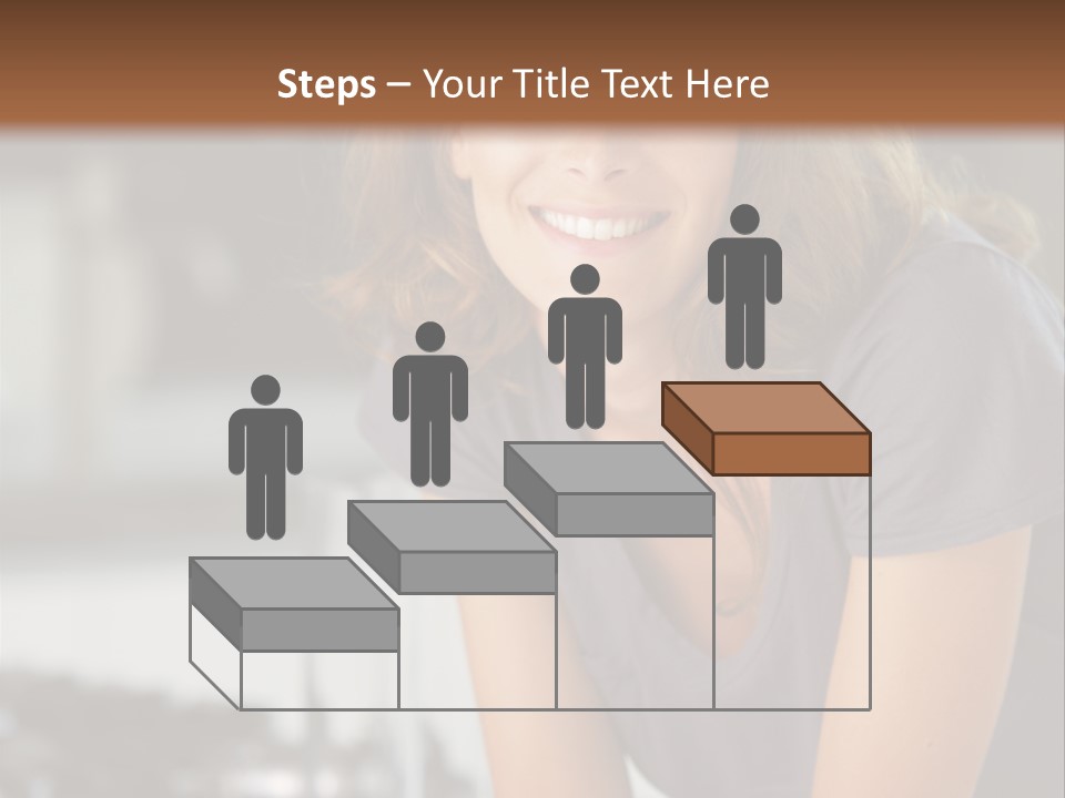 Day Sitting Young  PowerPoint Template