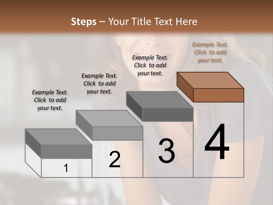 Day Sitting Young  PowerPoint Template