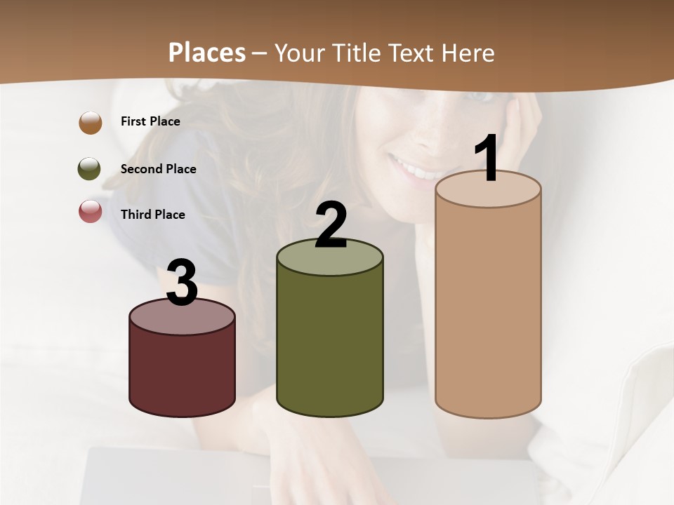 Serene People Women People PowerPoint Template